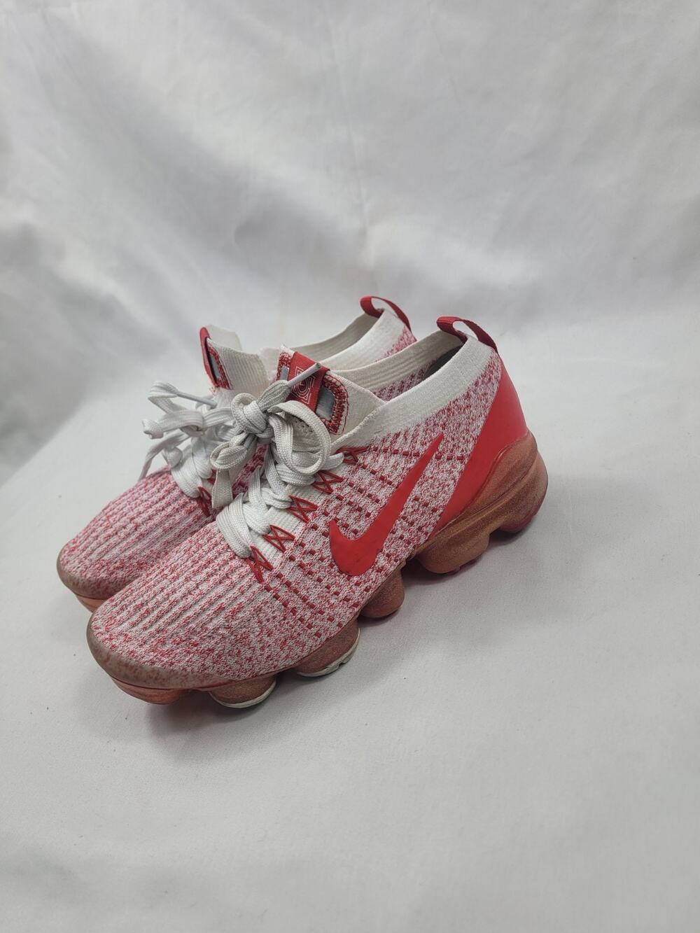 Women’s Nike Vapormax 3.0 White Ember Red Size 5.5 CK0730-188 Shoes Sneakers